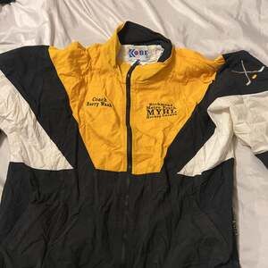 Kobe Richmond Metro Youth MYHL Hockey League Coach Barry Wash Windbreaker Jacket